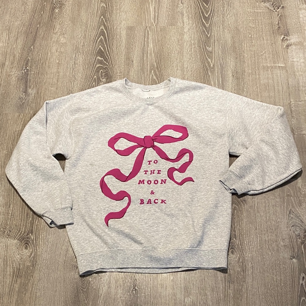 TALULAH TO THE MOON AND BACK Sweatshirt L